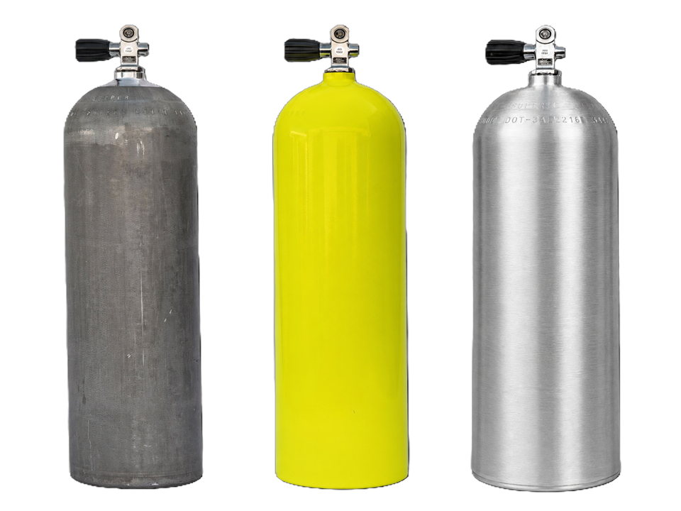 AL50 XS SCUBA METAL IMPACT ALUMINUM CYLINDERS