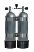 Faber Gun Metal Gray Twin Steel Cylinder Sets