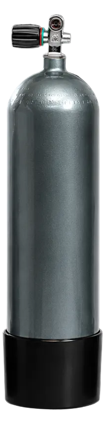 XS Scuba Faber High Pressure Steel Scuba Cylinders with XS Scuba Pro Valve – 3442 PSI Nitrox Ready Tanks - HP100