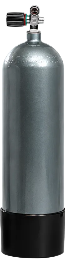 XS Scuba Faber High Pressure Steel Scuba Cylinders with XS Scuba Pro Valve – 3442 PSI Nitrox Ready Tanks - HP117