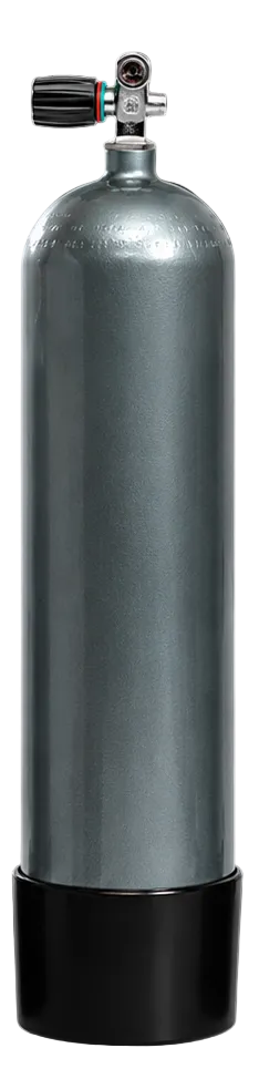 XS Scuba Faber High Pressure Steel Scuba Cylinders with XS Scuba Pro Valve – 3442 PSI Nitrox Ready Tanks - HP120