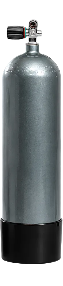 XS Scuba Faber High Pressure Steel Scuba Cylinders with XS Scuba Pro Valve – 3442 PSI Nitrox Ready Tanks - HP133