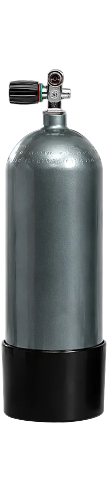 XS Scuba Faber High Pressure Steel Scuba Cylinders with XS Scuba Pro Valve – 3442 PSI Nitrox Ready Tanks - HP80