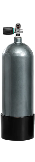 XS Scuba Faber High Pressure Steel Scuba Cylinders with XS Scuba Pro Valve – 3442 PSI Nitrox Ready Tanks - HP80