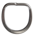 XS Scuba Highland 2.0" Stainless Steel Flat Lifting D-Ring – 8mm 316 Stainless Steel Harness Ring