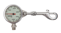 Highland 2" Brass & Snap SPG – Compact Pressure Gauge with Integrated Bolt Snap