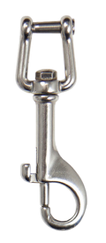 Highland 3.4" XS Scuba Highland Stainless Steel Shackle Bolt Snap – 316 Stainless Steel Dive Clip
