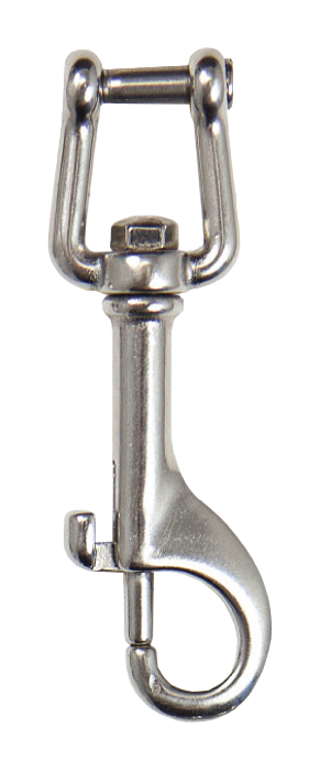Highland 3.4" XS Scuba Highland Stainless Steel Shackle Bolt Snap – 316 Stainless Steel Dive Clip