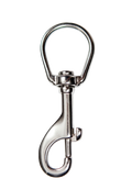 XS Scuba Highland 4.0" U-Top Swivel Bolt Snap – 316 Stainless Steel Dive Clip