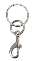 XS Scuba Highland 4.75" Stainless Steel Bolt Snap with 1.75" Ring – 316 Stainless Steel Technical Diving Hardware