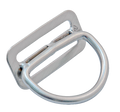 XS Scuba Highland 45 Degree Billy Ring – 316 Stainless Steel Technical Diving D-Ring