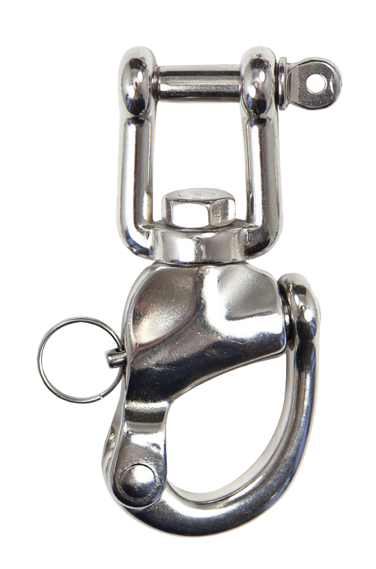 XS Scuba Highland Stainless Steel Snap Shackle – 316 Stainless Steel Quick Release Dive Shackle
