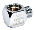 XS Scuba Highland 90° HP Gauge Adapter – Right Angle Mini Tech Gauge Adapter