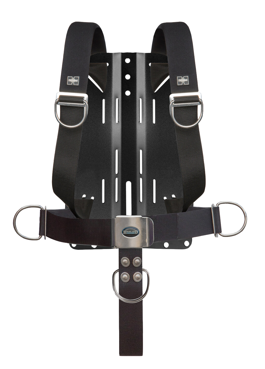 XS Scuba Highland Tec/Rec Harness System – Complete Technical Diving Harness Aluminum