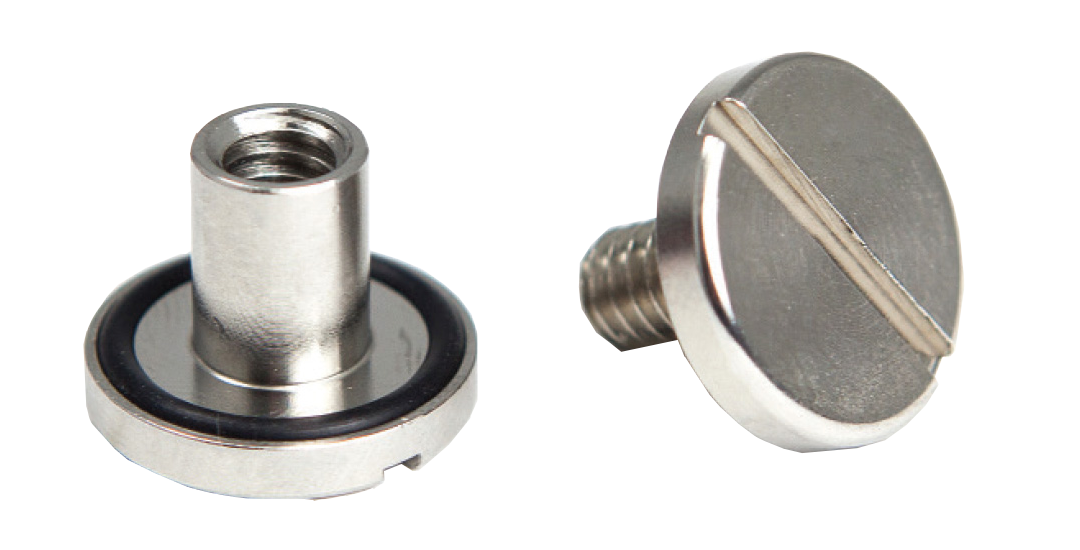 Highland Stainless Steel Book Screws – Scuba Backplate Accessory Mounting Hardware Standard
