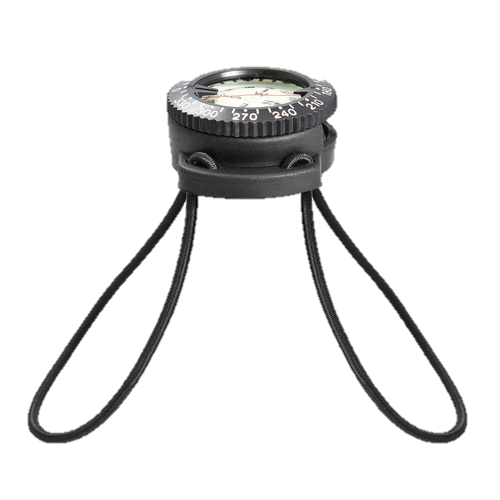 XS Scuba Highland Bungee Mount Compass – Technical Diving Wrist Compass System
