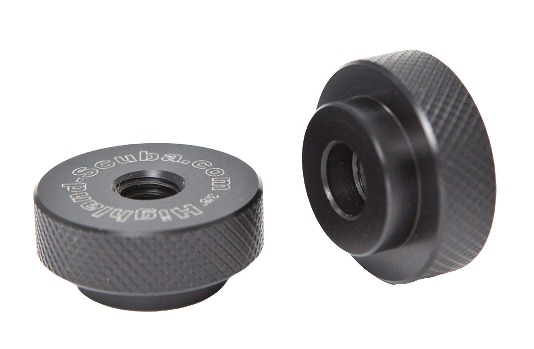 XS Scuba Highland Delrin Speed Nuts – Corrosion Resistant Backplate Hardware Nuts