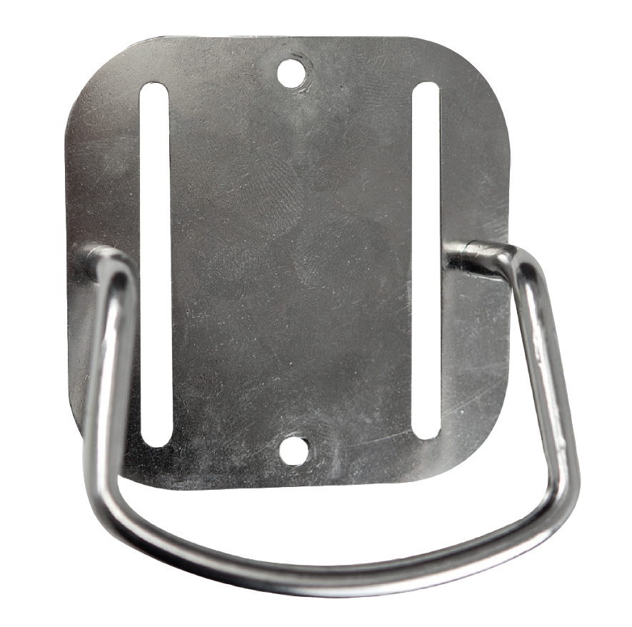 XS Scuba Highland Stainless Steel Deluxe Drop Dee – Horizontal or Vertical 2" Webbing Mount D-Ring