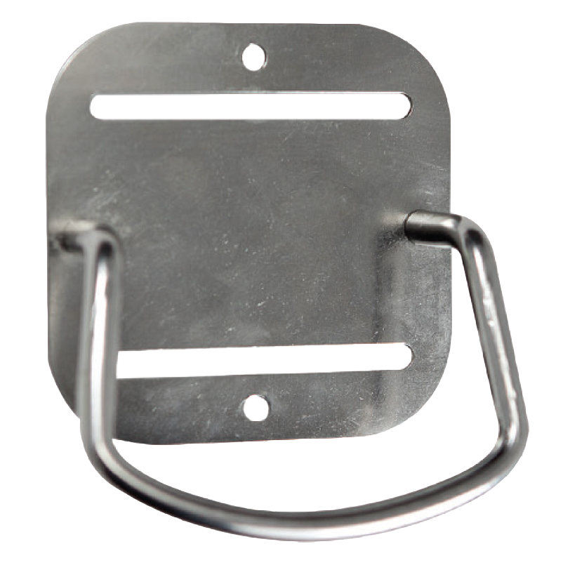 XS Scuba Highland Stainless Steel Deluxe Drop Dee – Horizontal or Vertical 2" Webbing Mount D-Ring