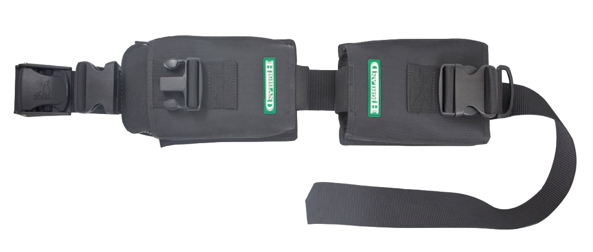 Highland Side-Slide Weight Belt – Quick Release Integrated Scuba Weight Belt