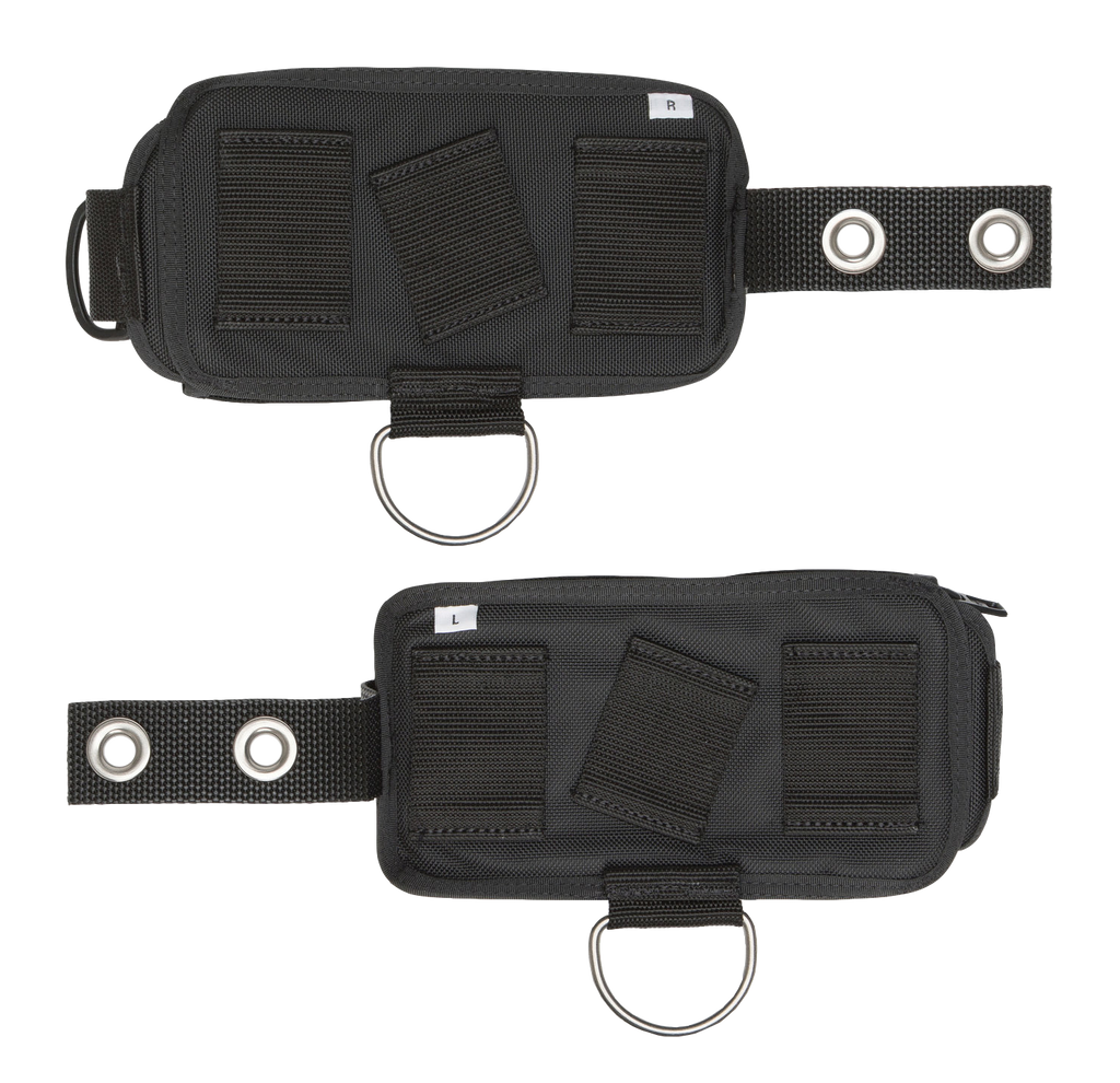 Highland Side-Slide Weight Pockets – Integrated Weight System for Backplate Harnesses