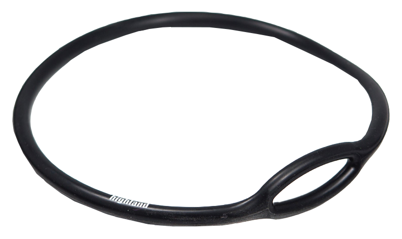 XS Scuba Highland Silicone Regulator Necklace – Durable Backup Regulator Retention Necklace Black Standard