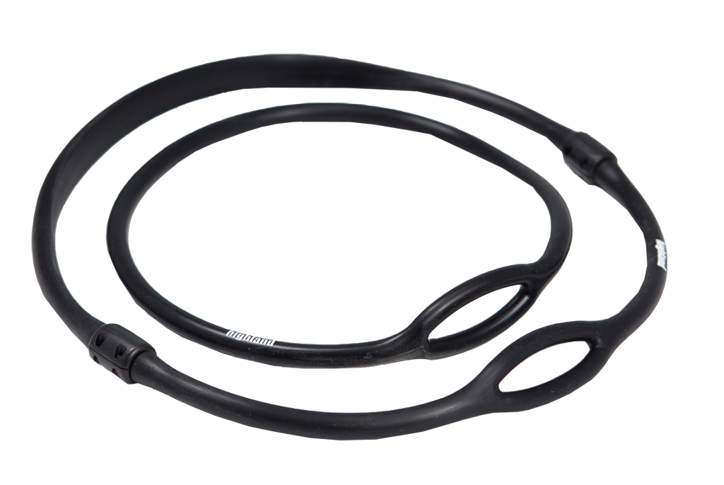 XS Scuba Highland Silicone Regulator Necklace – Durable Backup Regulator Retention Necklace Black