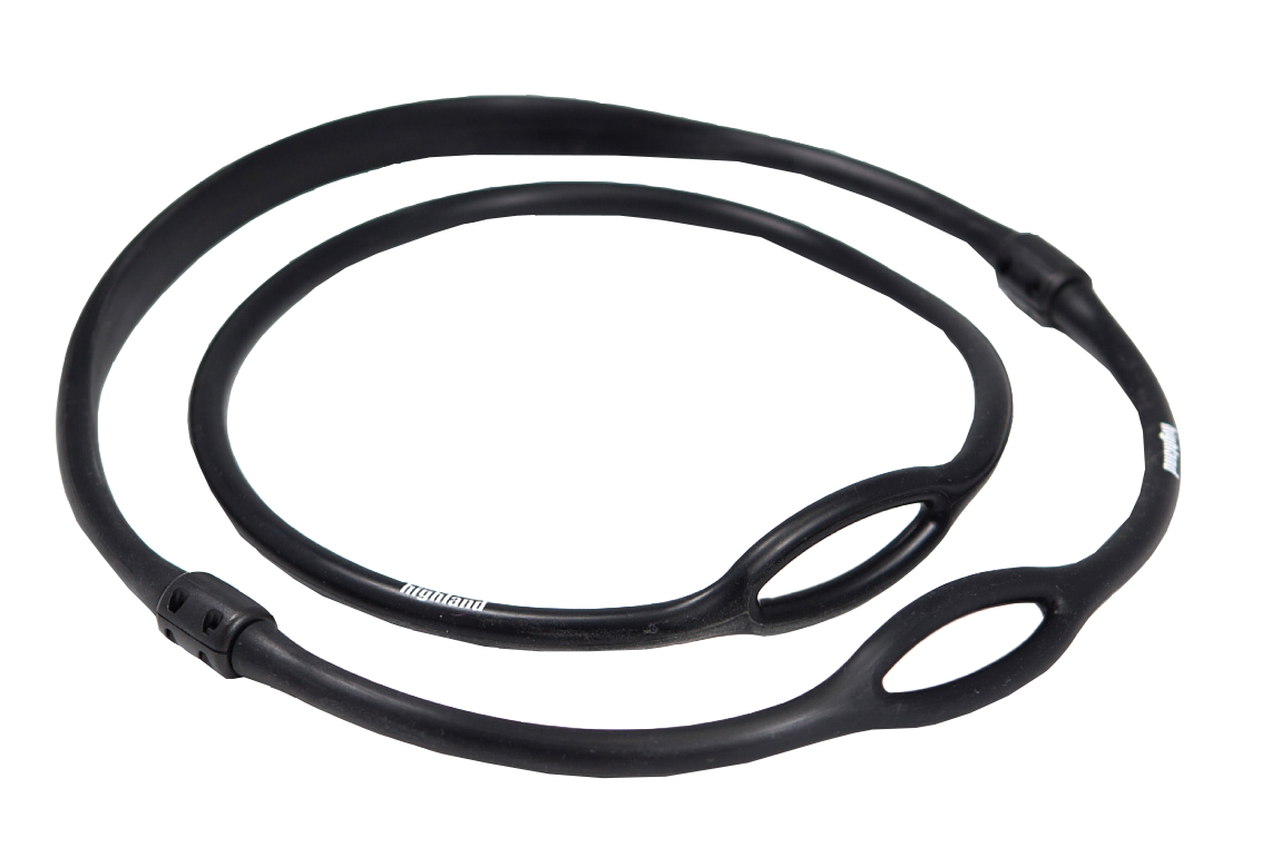 XS Scuba Highland Silicone Regulator Necklace – Durable Backup Regulator Retention Necklace Black
