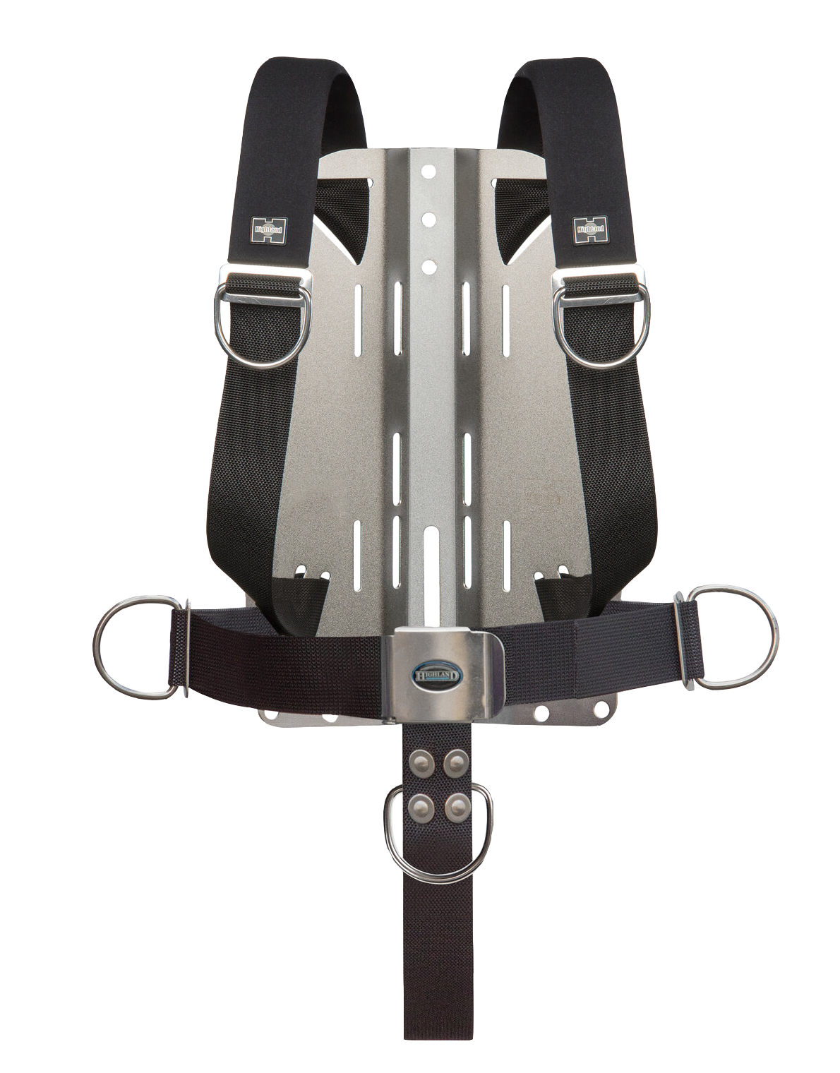 XS Scuba Highland Tec/Rec Harness System – Complete Technical Diving Harness Steel