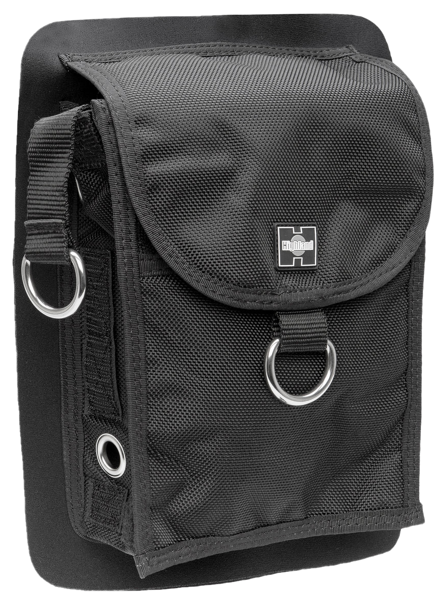 Highland Glue-On Thigh Pocket – Technical Diving Utility Pocket