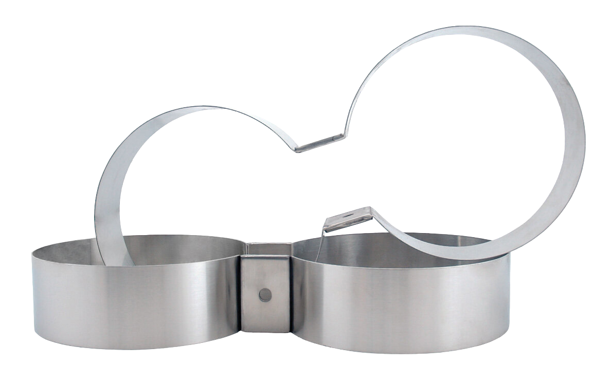 XS Scuba Highland Twin Cylinder Bands – Premium Stainless Steel Doubles Bands for Technical Diving