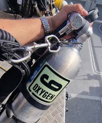 Oxygen Cylinder for Deco Diving