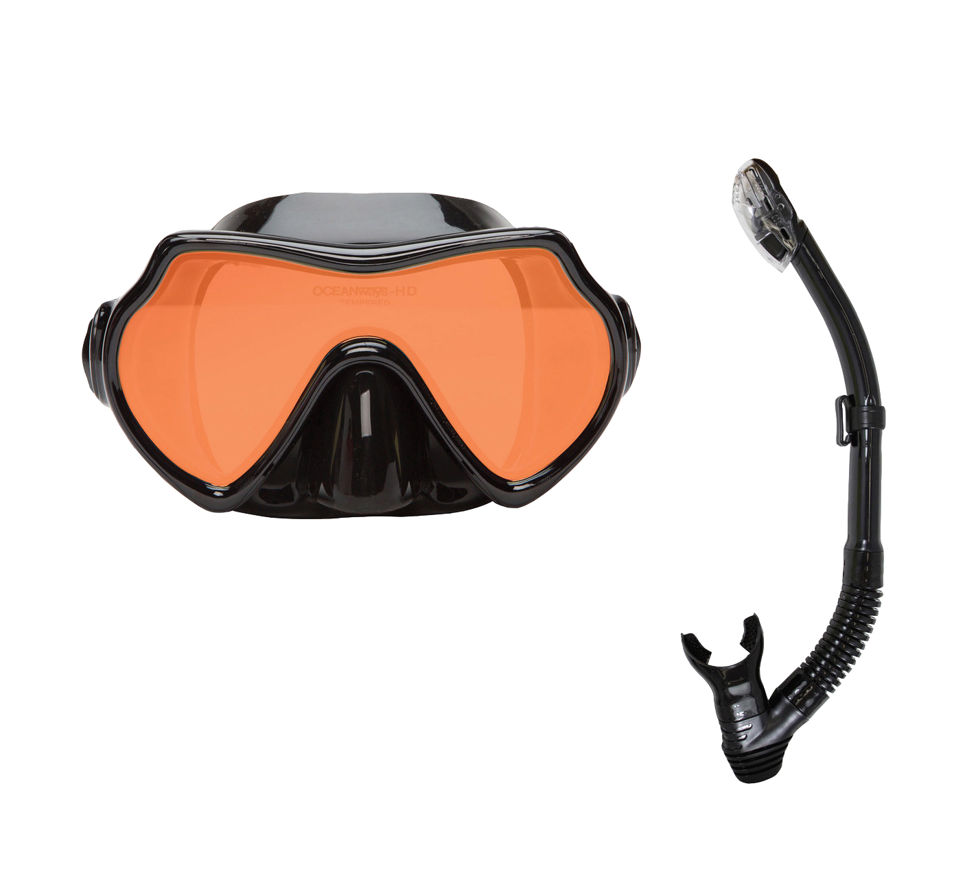 XS Scuba OceanWays SeeSharp Dry Combo – High Definition Mask & Dry Snorkel Set