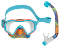 XS Scuba Youth Marine Life Mask & Dry Snorkel Combo – Kids Snorkeling Set Mandarin Fish