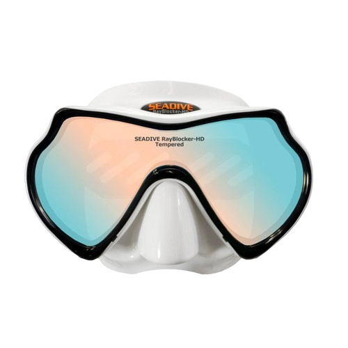 SeaDive Eagleye RayBlocker-HD Mask – HD Anti-Reflective Single Lens Dive Mask
