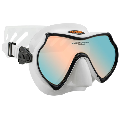 SeaDive Eagleye RayBlocker-HD Mask – HD Anti-Reflective Single Lens Dive Mask