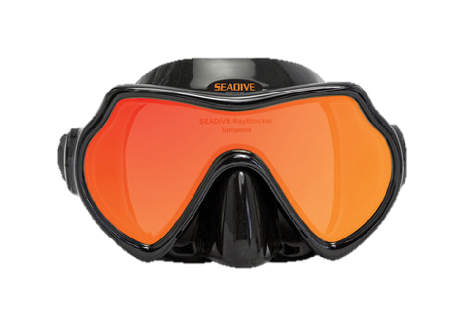 SeaDiveEagleye RayBlocker-HD Mask – HD Anti-Reflective Single Lens Dive Mask