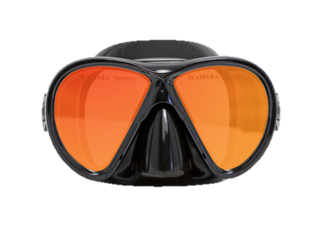 SeaDive RayBlocker-HD 2-Window Dive Mask – HD Anti-Reflective Scuba Mask