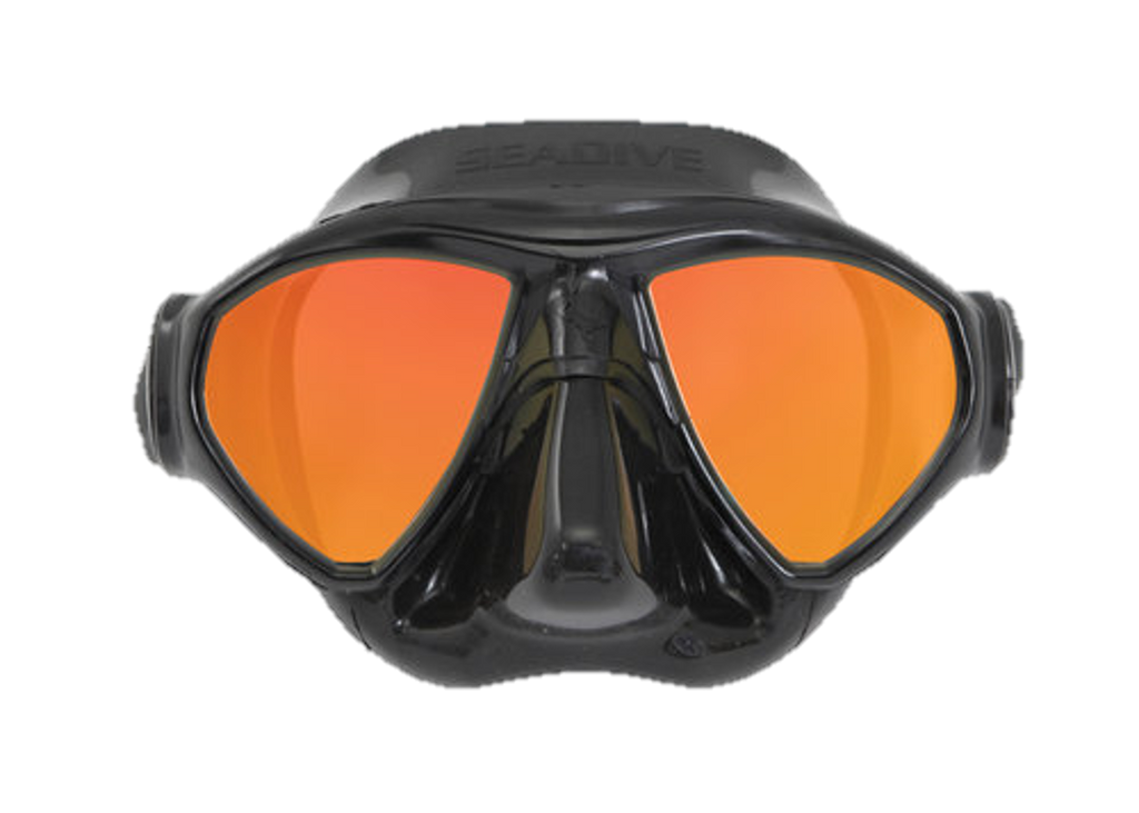 XS Scuba SeaDive SeaFire RayBlocker-HD Mask – Low Volume Freediving & Spearfishing Mask