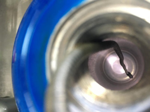 Inside of a Scuba Cylinder
