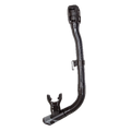 XS Scuba 3-D Flex Dry Snorkel Black/Black