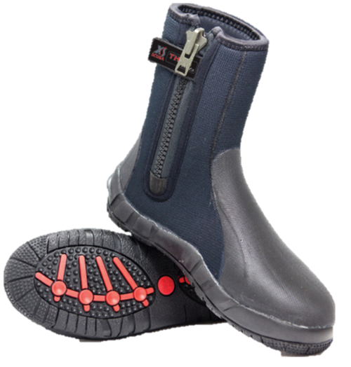 XS Scuba 8mm Thug Zipper Boots – Heavy-Duty Cold Water Dive Boots