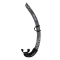XS Scuba Ambush Snorkel – Low Profile Open Top Camouflage Snorkel - Black Camo