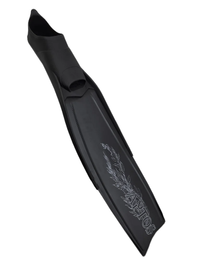 XS Scuba Aptos Fins – Black Open Heel Dive Fins