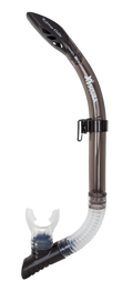 XS Scuba ByPass Elite Snorkel – Streamlined Semi-Dry Snorkel with Purge Valve Black