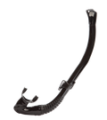 XS Scuba Cargo Roll-Up Snorkel – Compact Silicone Backup Snorkel Black