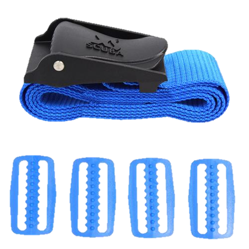 XS Scuba ClearPath Weight Belt – 60” Nylon Dive Belt with Buckle & Keepers