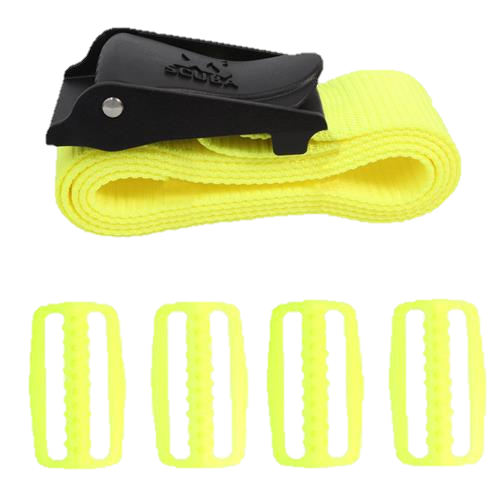 XS Scuba ClearPath Weight Belt – 60” Nylon Dive Belt with Buckle & Keepers