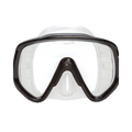 OceanWays Cortez Mask – Large View Scuba Diving & Snorkeling Mask - Black
