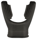 XS Scuba Extended Tab Mouthpieces Black